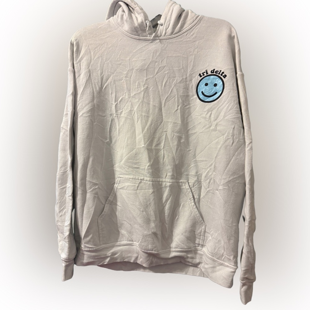 Tri Delta Sorority University Greek Life Gildan Hoodie, Large
